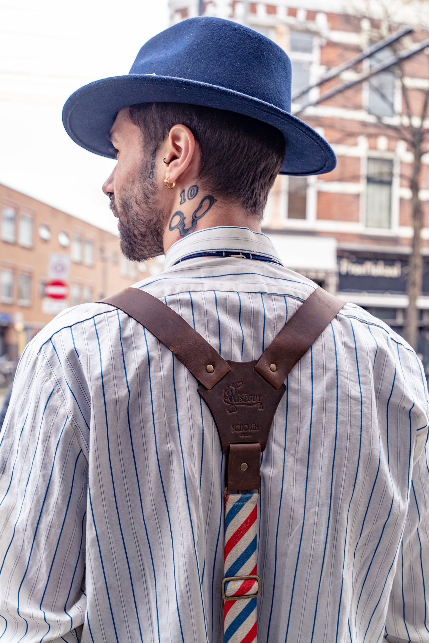 Schorem FLEX - Wiseguy Suspenders 1.36 inch/3.5 cm wide - Wiseguy Suspenders