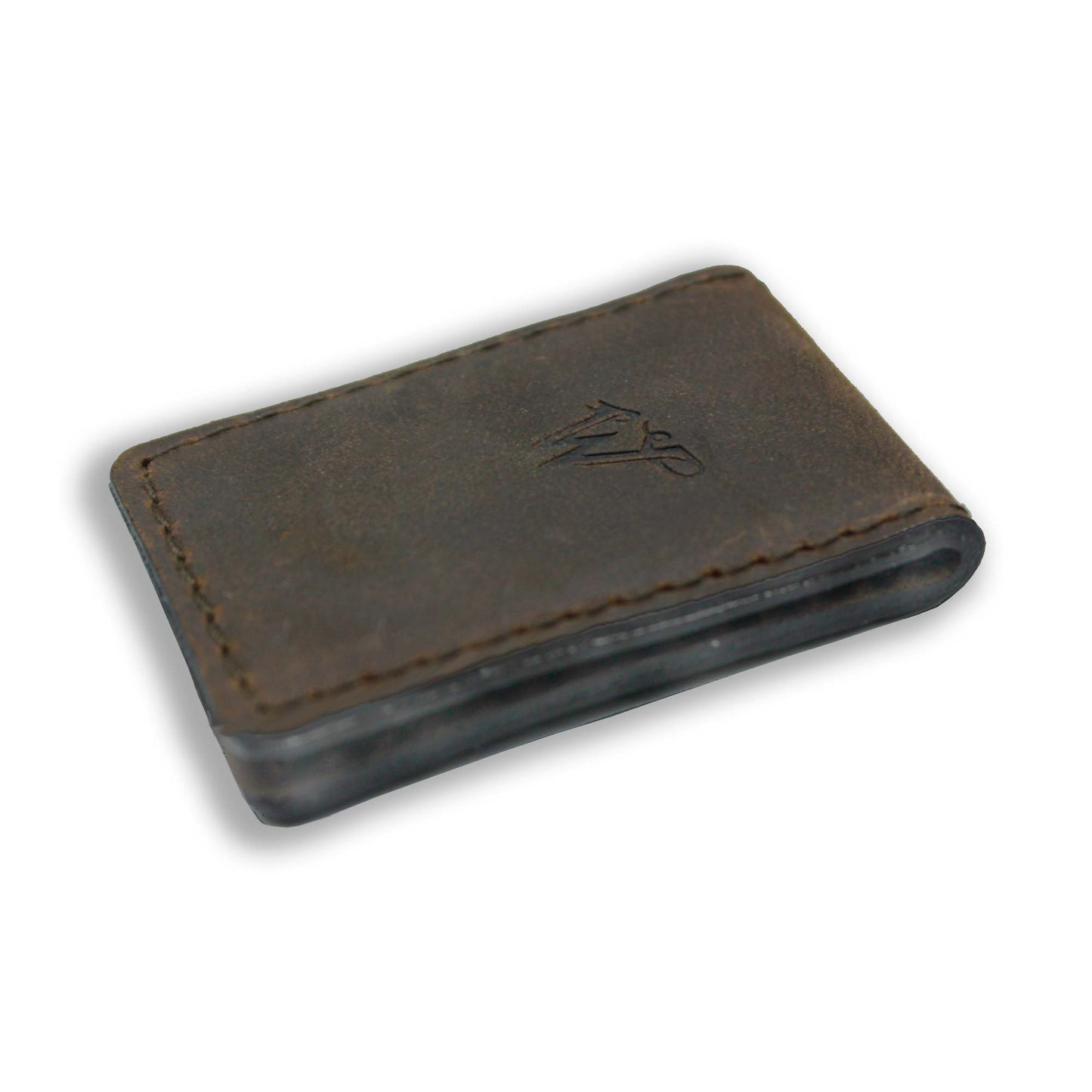 Tools Money Clip Leather Dark Brown No. A22