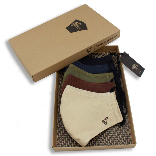 FaceWear 5-pack Dark colours No. M9