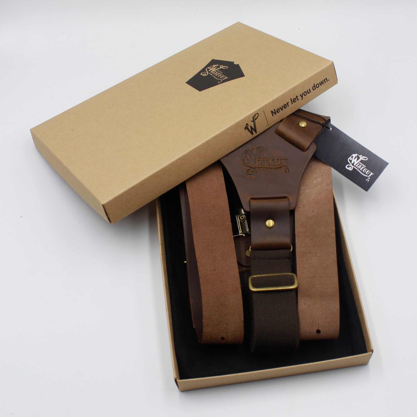Crazy Horse Flex Brown Dark Brown Wide No. L223