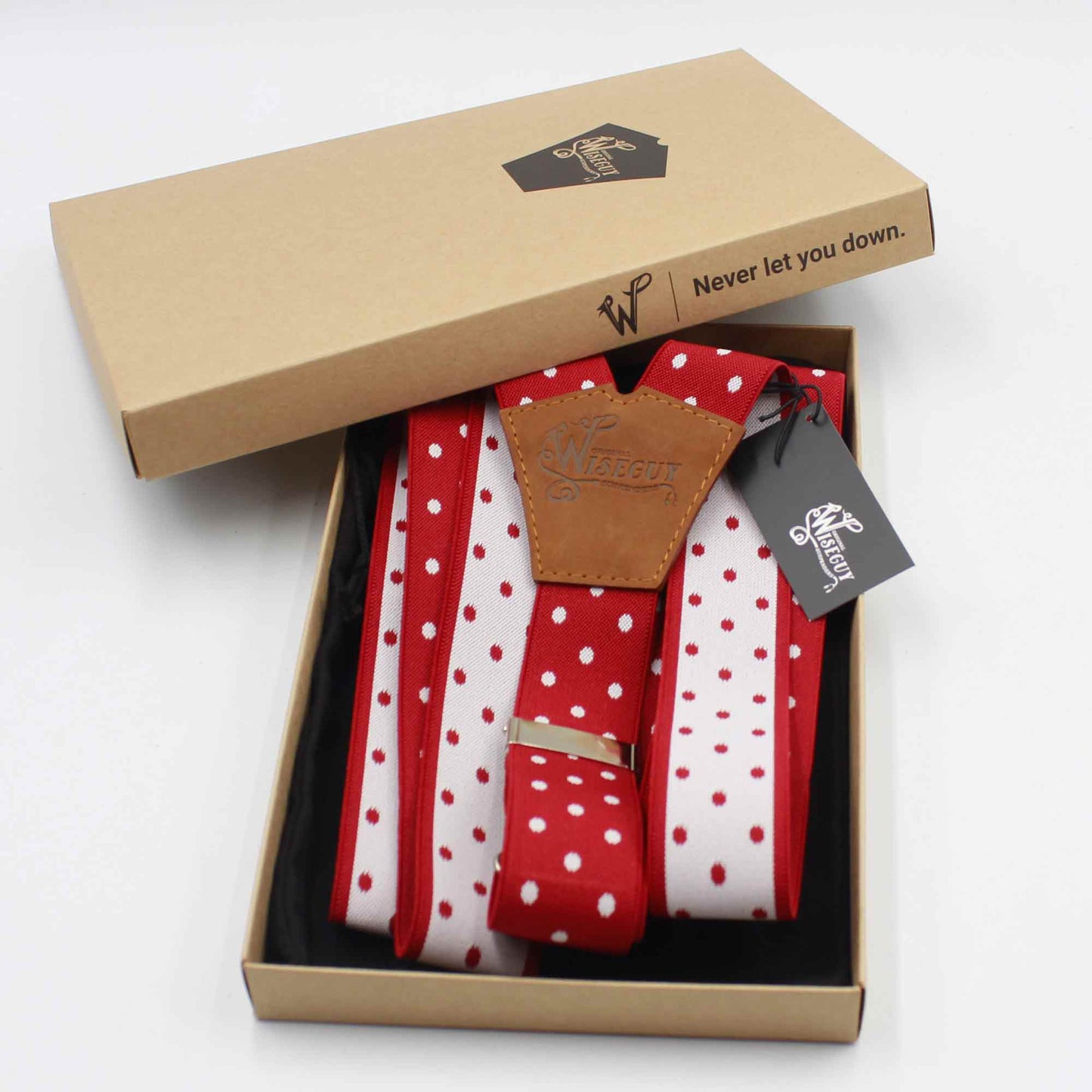 Statement Polka Dot Red Wide No. E433