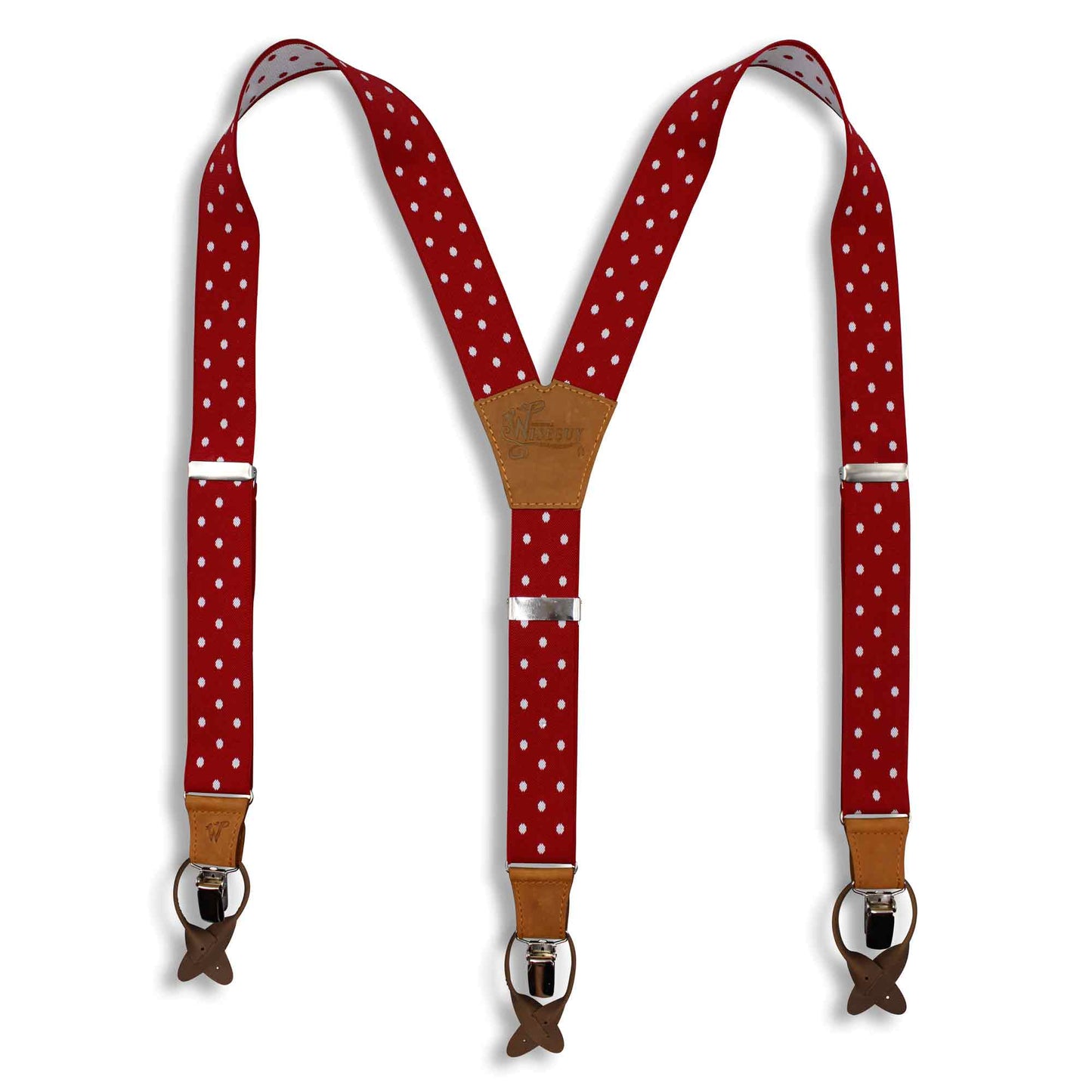 Statement Polka Dot Red Wide No. E433