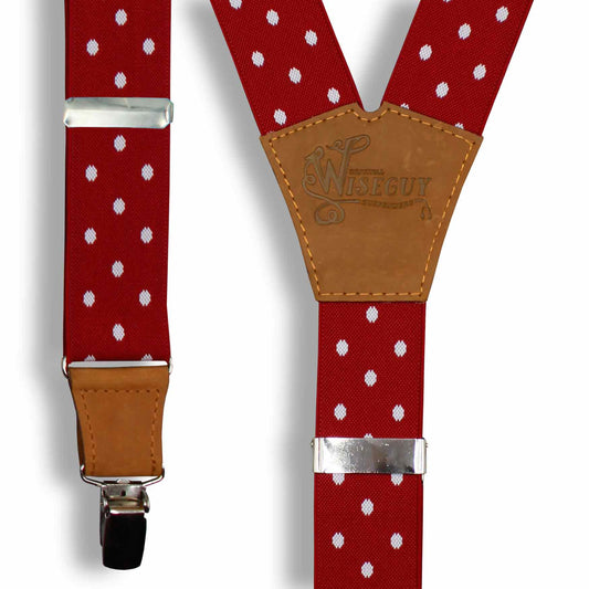 Statement Polka Dot Red Wide No. E433