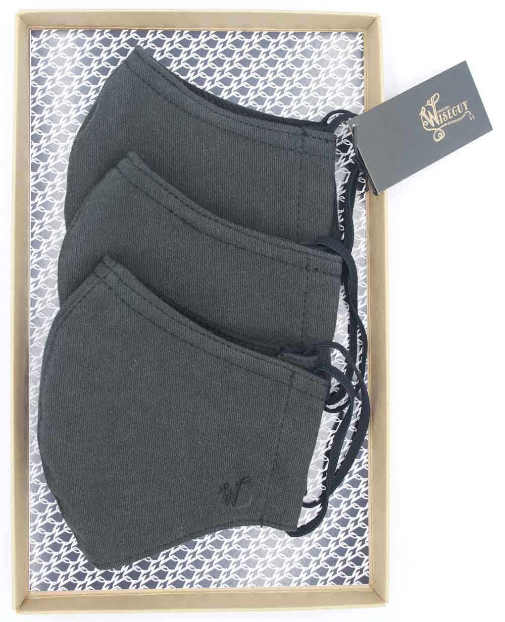 FaceWear 3-pack All Black No. M9