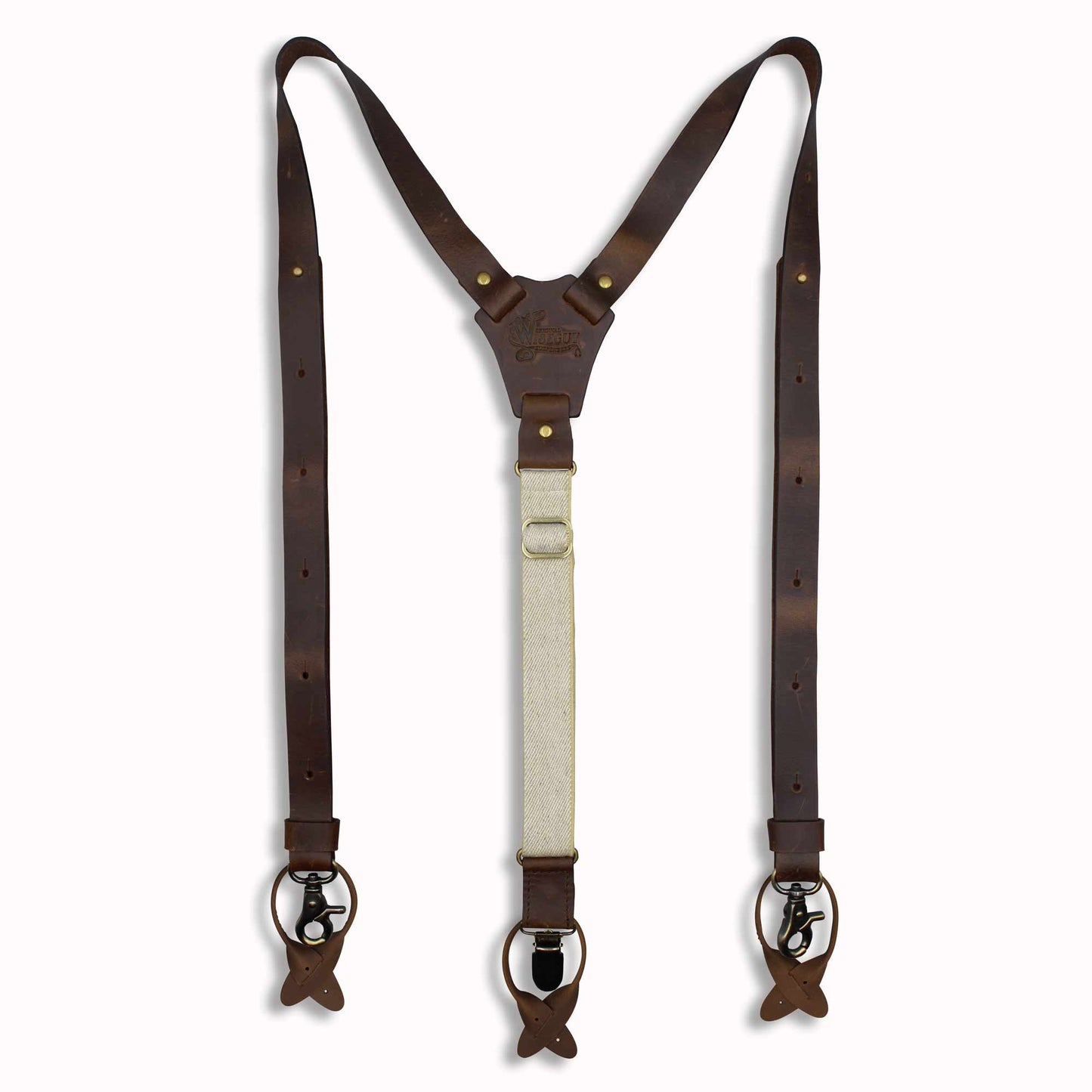 Crazy Horse Flex Sand Dark Brown Skinny No. L221