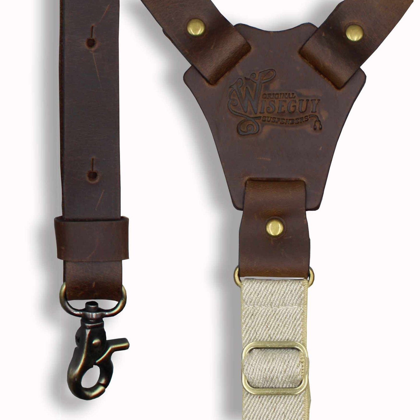 Crazy Horse Flex Sand Dark Brown Skinny No. L221