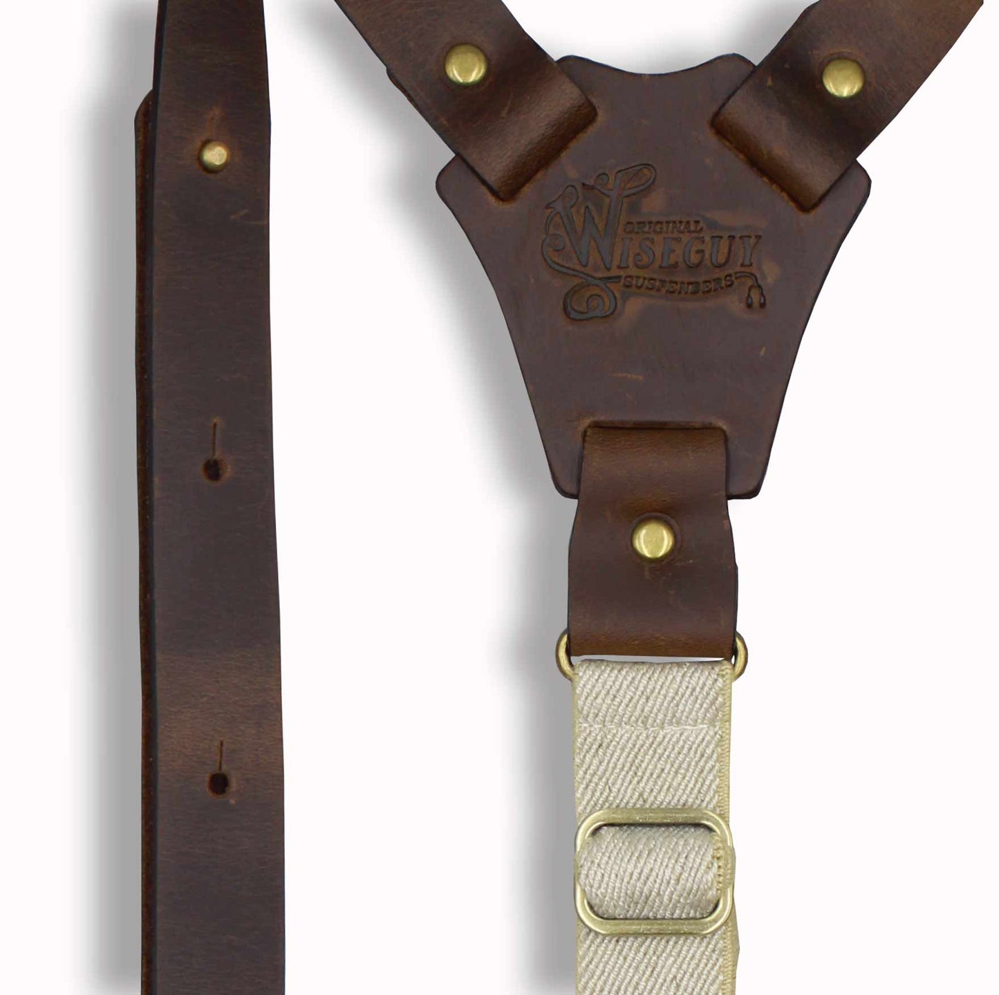 Crazy Horse Flex Sand Dark Brown Skinny No. L221