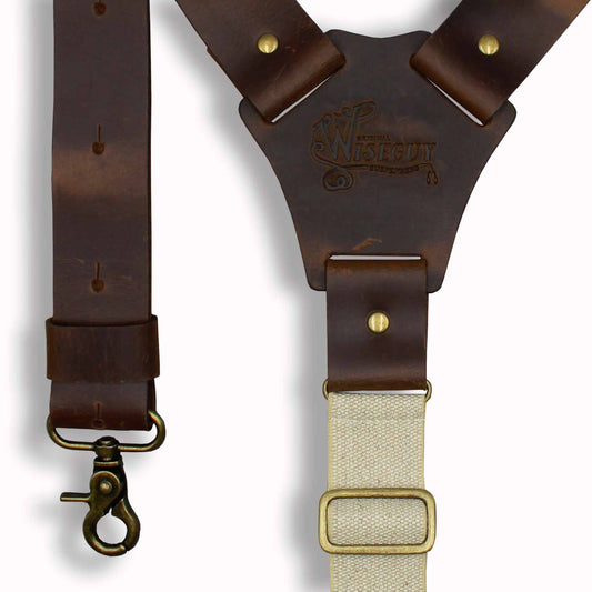 Crazy Horse Flex Sand Dark Brown Wide No. L223