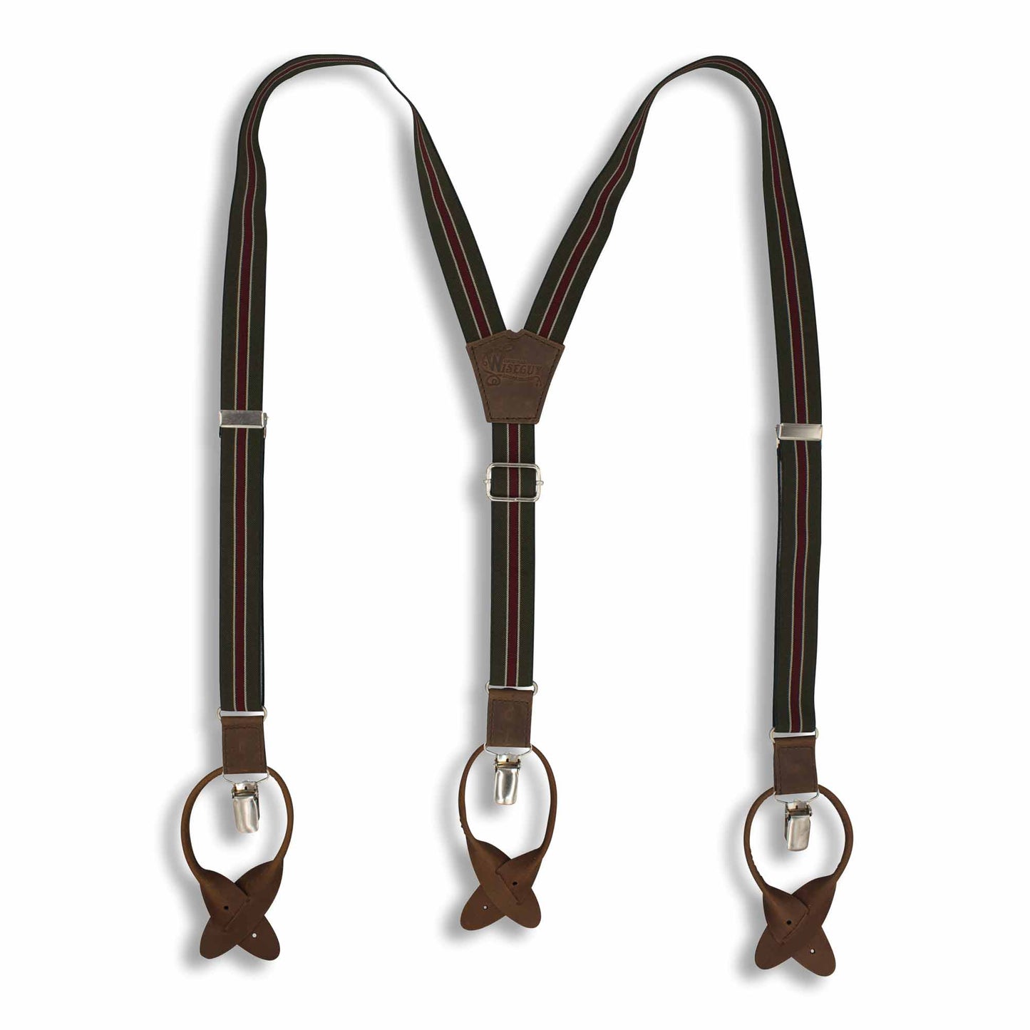 The Indy Speed Racing Suspenders slim straps (1 inch/2.54 cm) - Wiseguy Suspenders