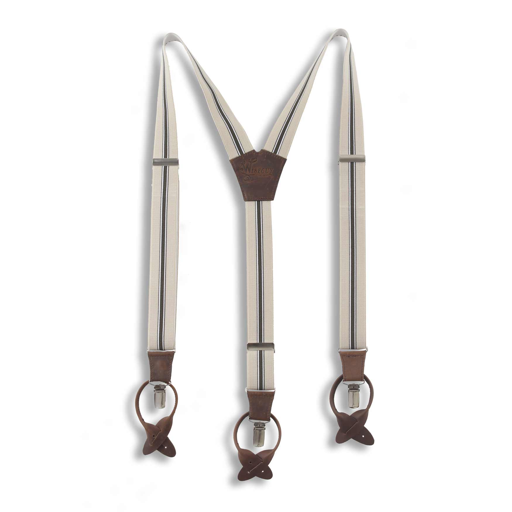 The Lawyer Suspenders wide straps (1.36 inch/3.5 cm) - Wiseguy Suspenders