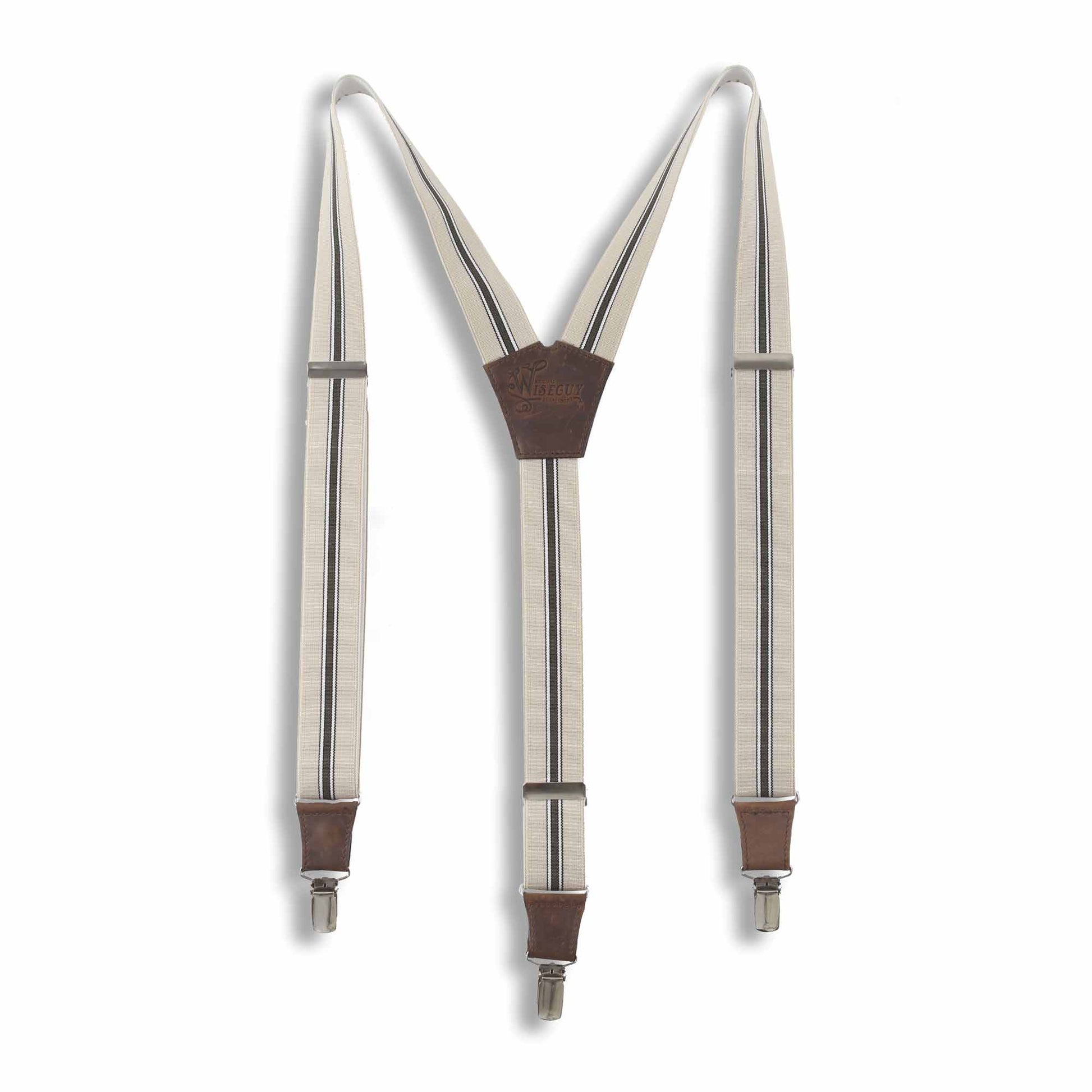 The Lawyer Suspenders wide straps (1.36 inch/3.5 cm) - Wiseguy Suspenders