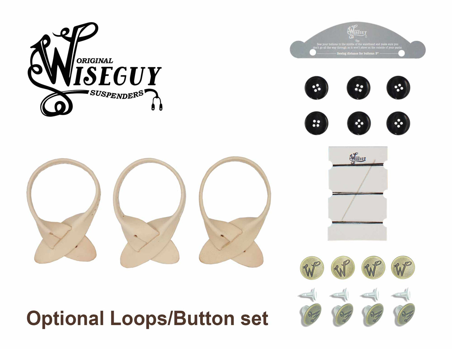 Loops - Button set Raw