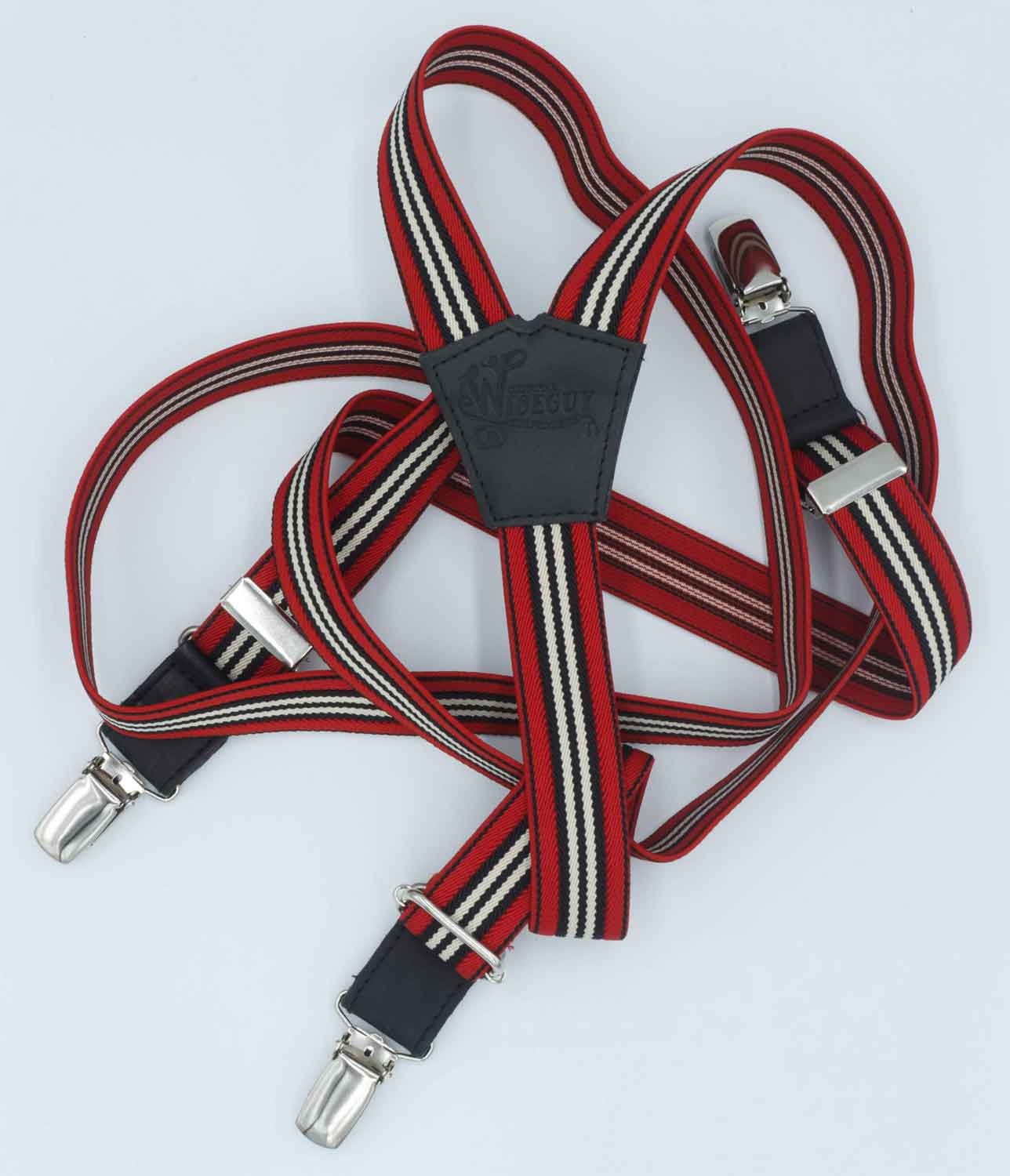 Monza Racing Suspenders slim straps (1 inch/2.54 cm) - Wiseguy Suspenders