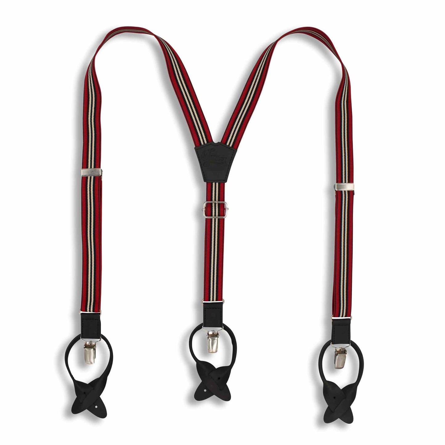 Monza Racing Suspenders slim straps (1 inch/2.54 cm) - Wiseguy Suspenders