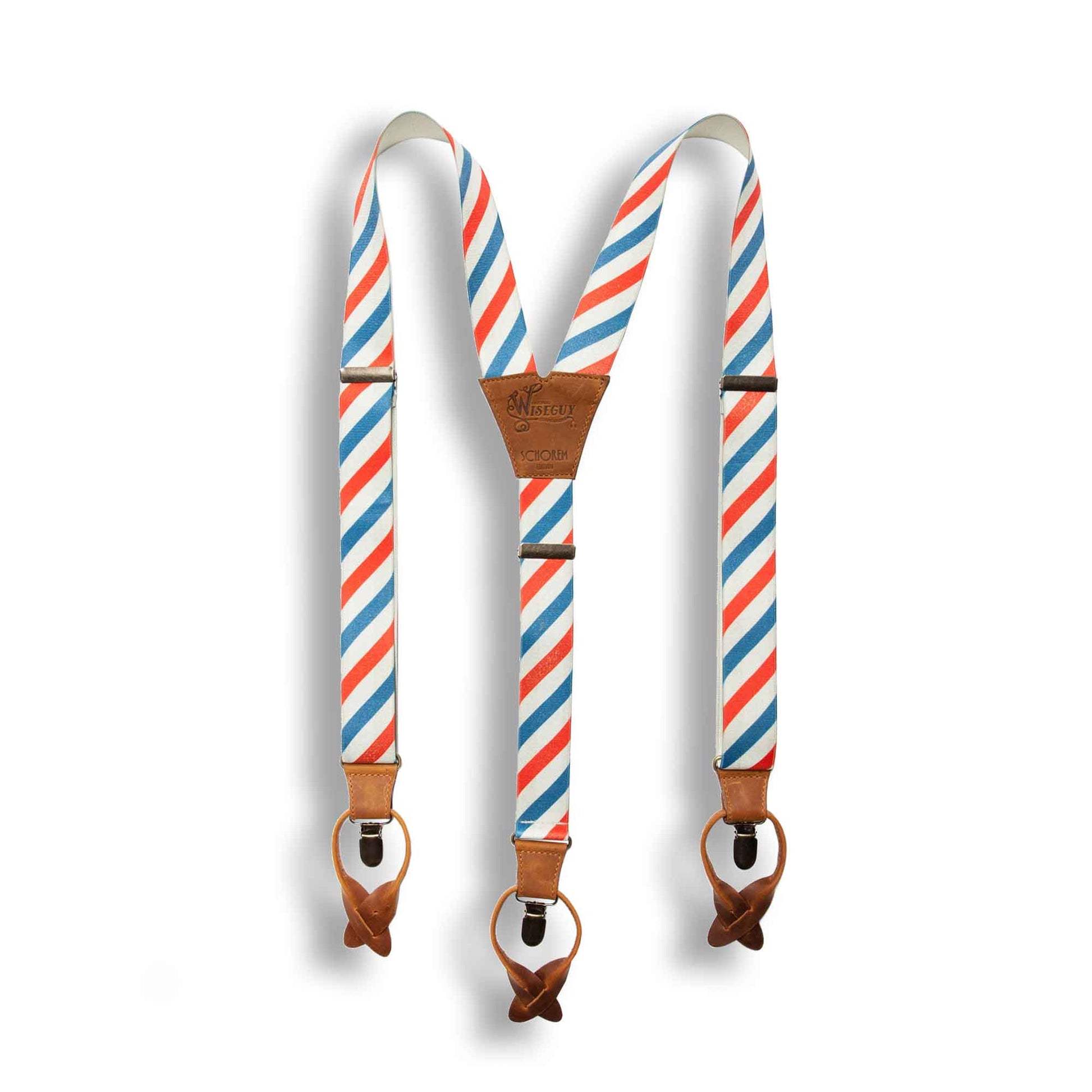 Schorem Vintage Suspenders Elastic wide 1.3 inch - Wiseguy Suspenders
