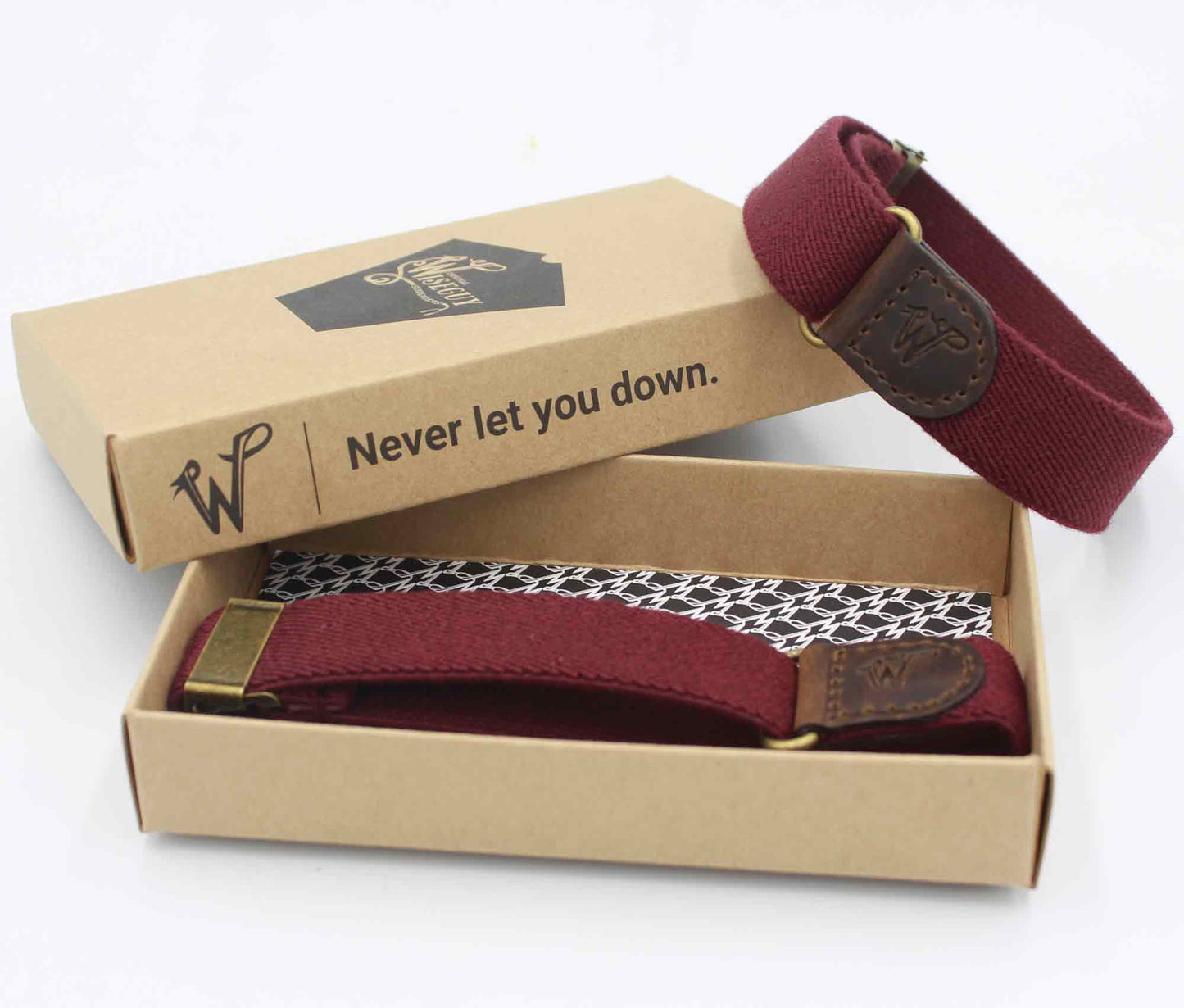 Sleeve Garters Burgundy No. S422