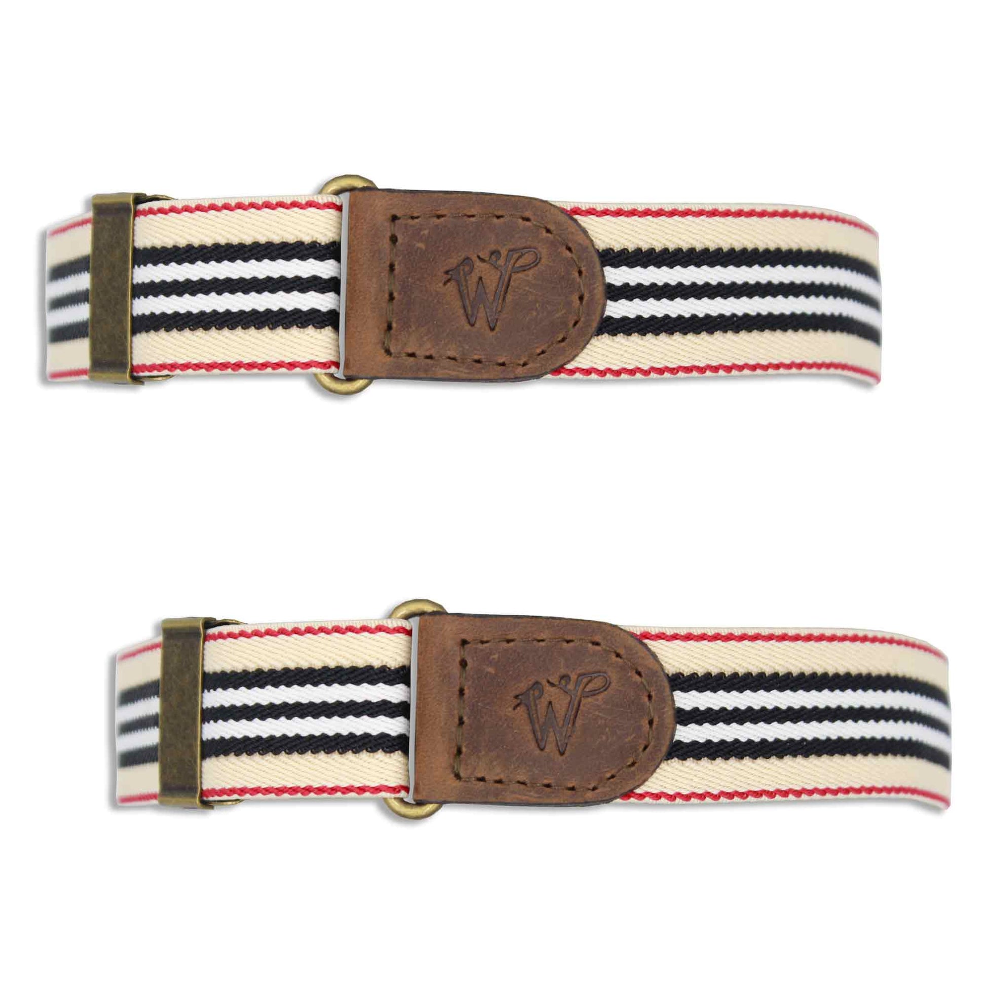 wiseguy striped sleeve garters