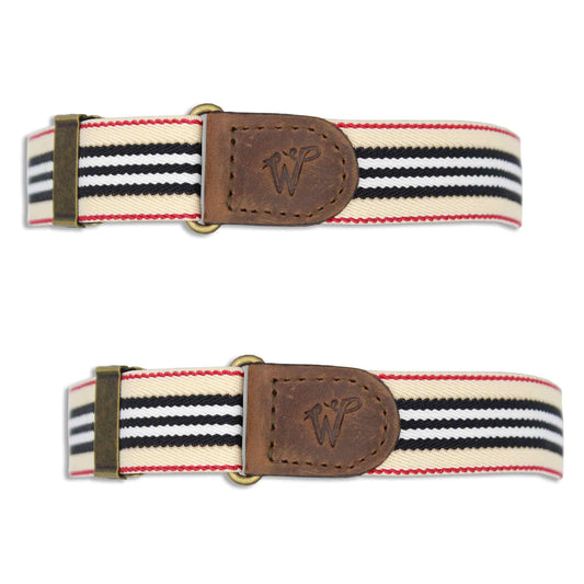 wiseguy striped sleeve garters