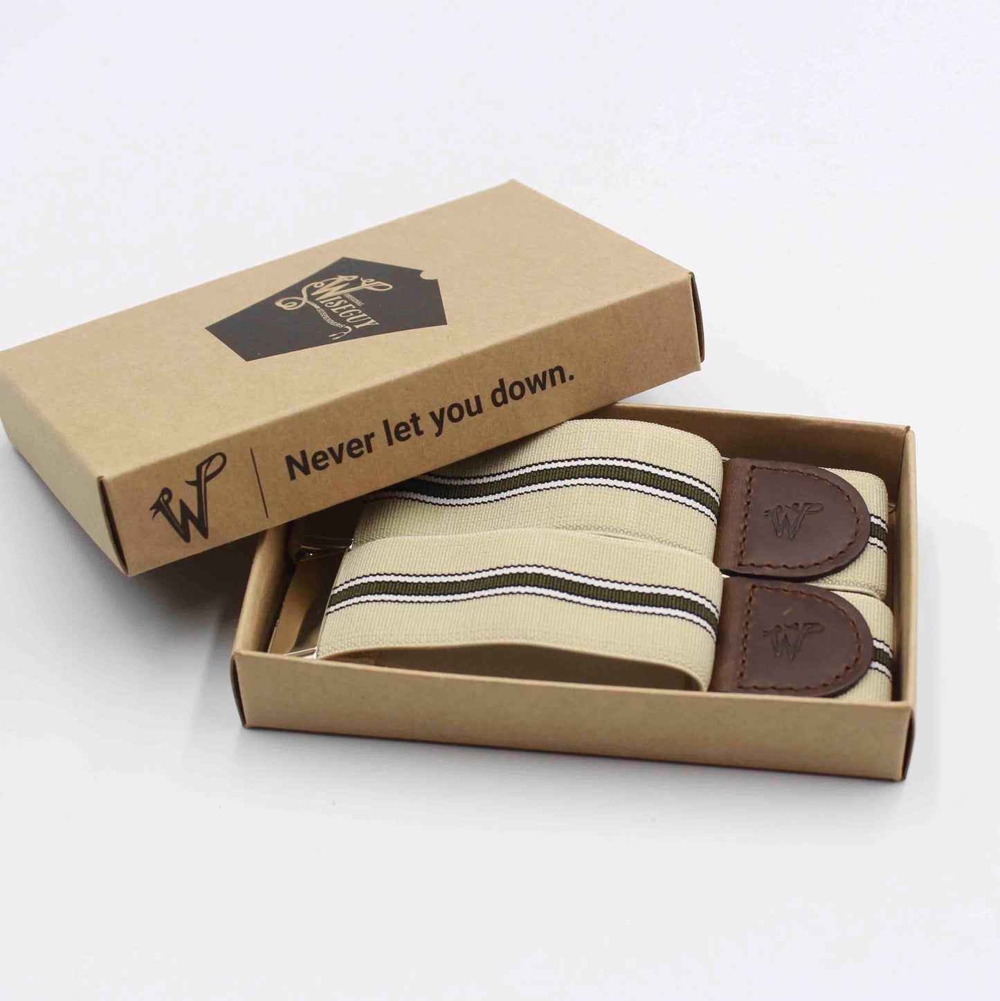 Sleeve Garters The Lawyer Beige No. A223