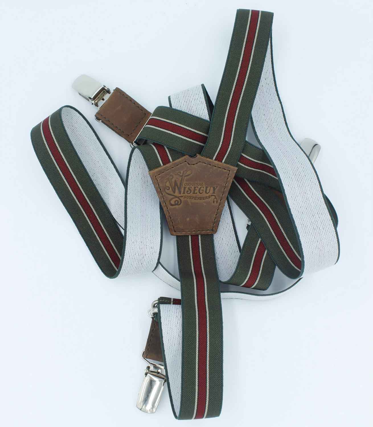 The Indy Speed Racing Suspenders slim straps (1 inch/2.54 cm) - Wiseguy Suspenders