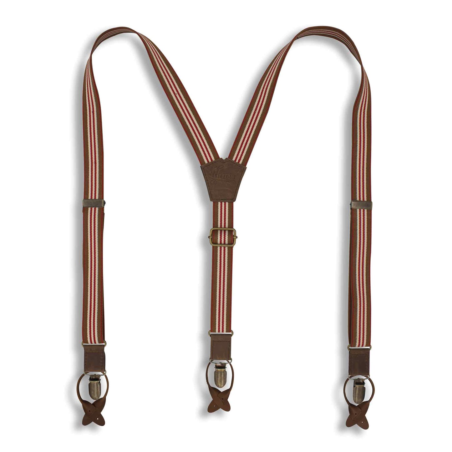 The Monaco Racing Suspenders slim straps (1 inch/2.54 cm) - Wiseguy Suspenders