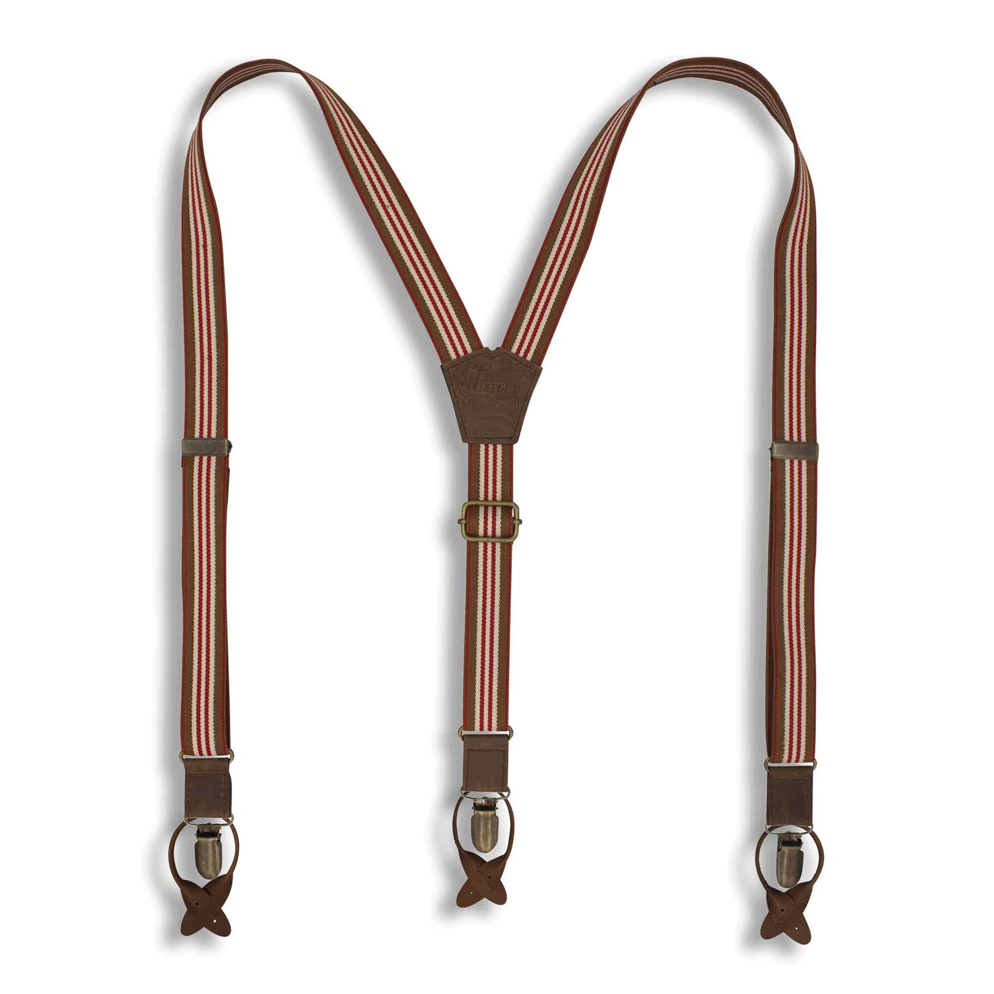 The Monaco Racing Suspenders slim straps (1 inch/2.54 cm) - Wiseguy Suspenders