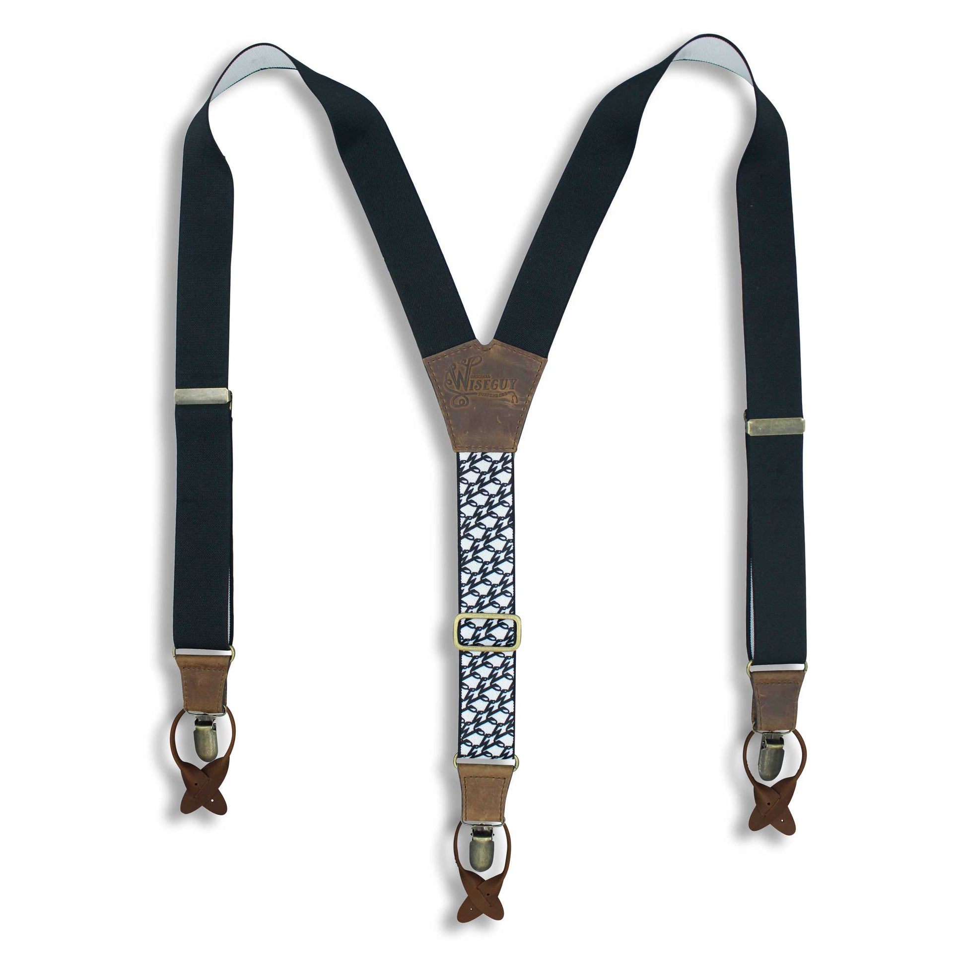 The Swag Suspenders wide straps (1.36 inch/3.5 cm) - Wiseguy Suspenders
