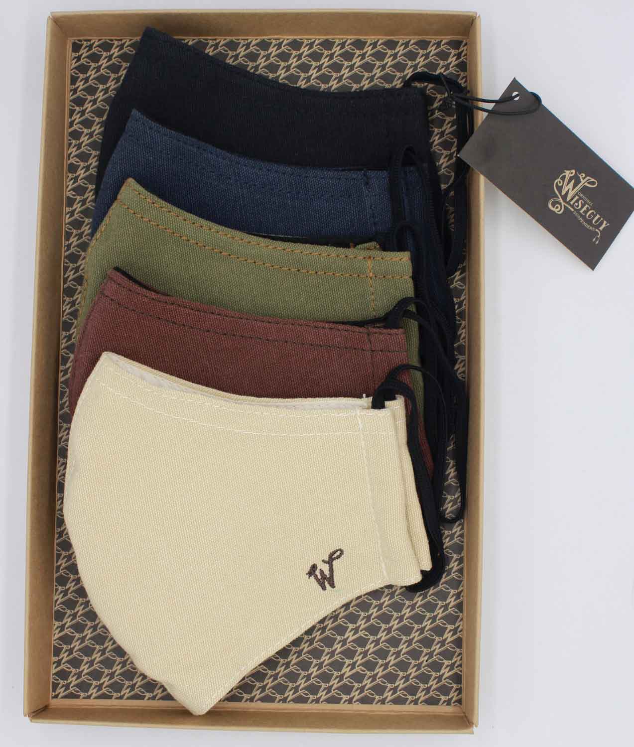 FaceWear 5-pack Dark colours No. M9